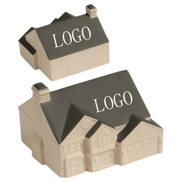 PU Squishy Modern House Stress Ball